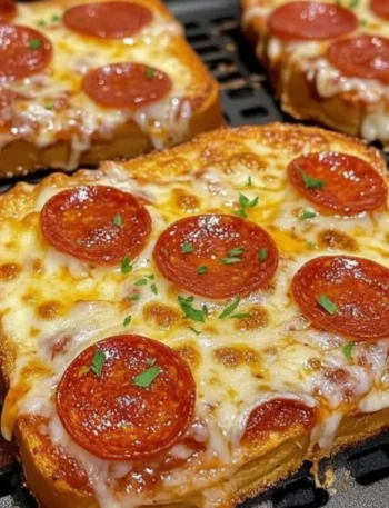 Texas Toast Pizza Air Fryer