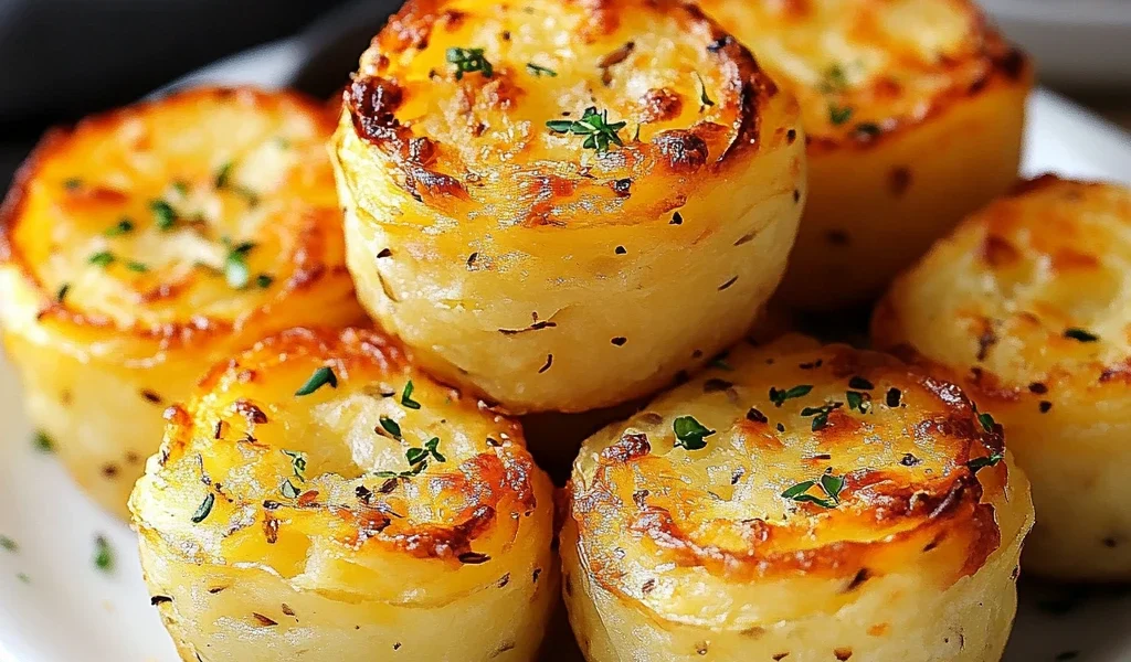 Cheesy Mashed Potato Puffs