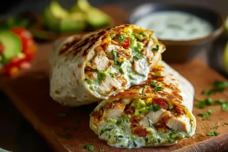 Chicken Avocado Ranch Burritos Comforting Family Favorite
