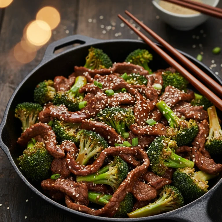Chinese Beef Broccoli