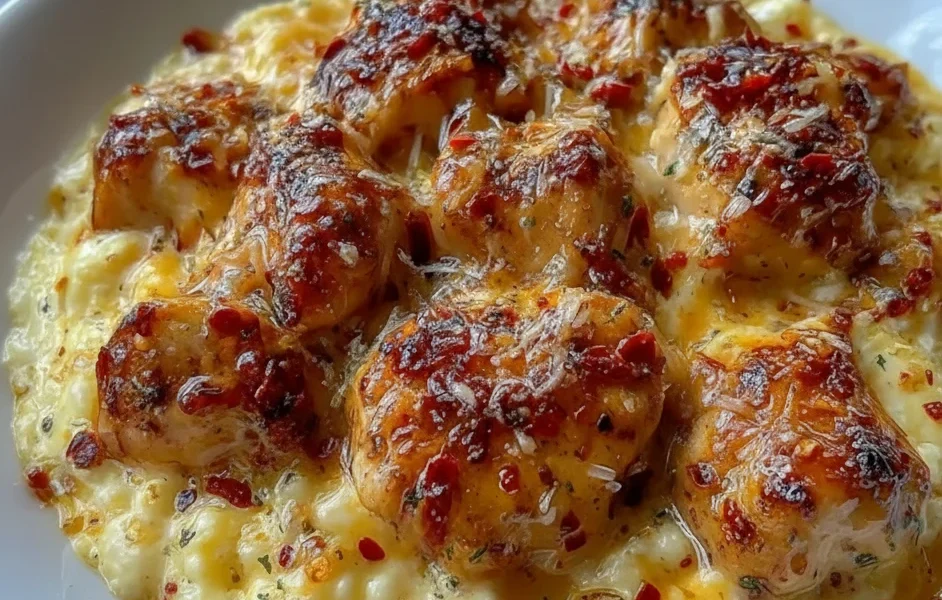 Creamy Cottage Cheese Honey Pepper Chicken