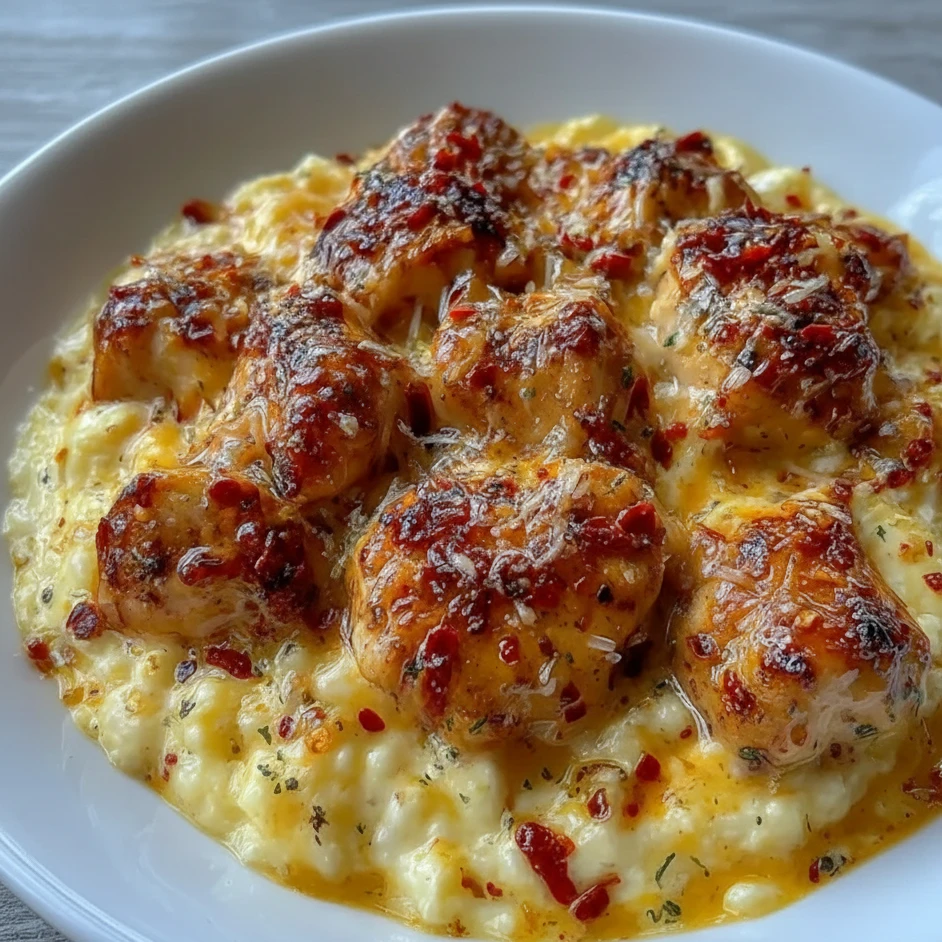 Creamy Cottage Cheese Honey Pepper Chicken