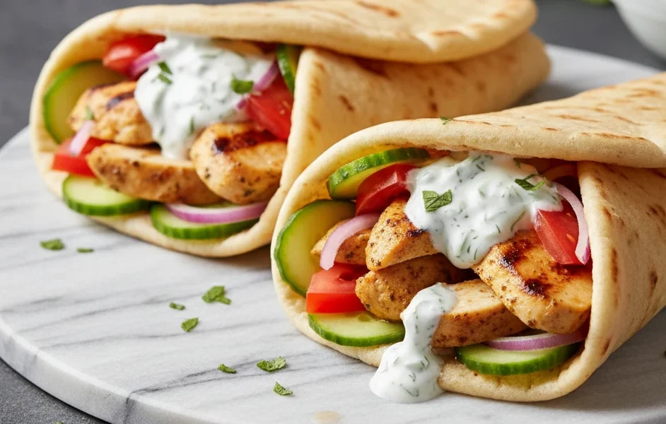 Crockpot Greek Chicken Pitas Cozy Mediterranean Classic Made