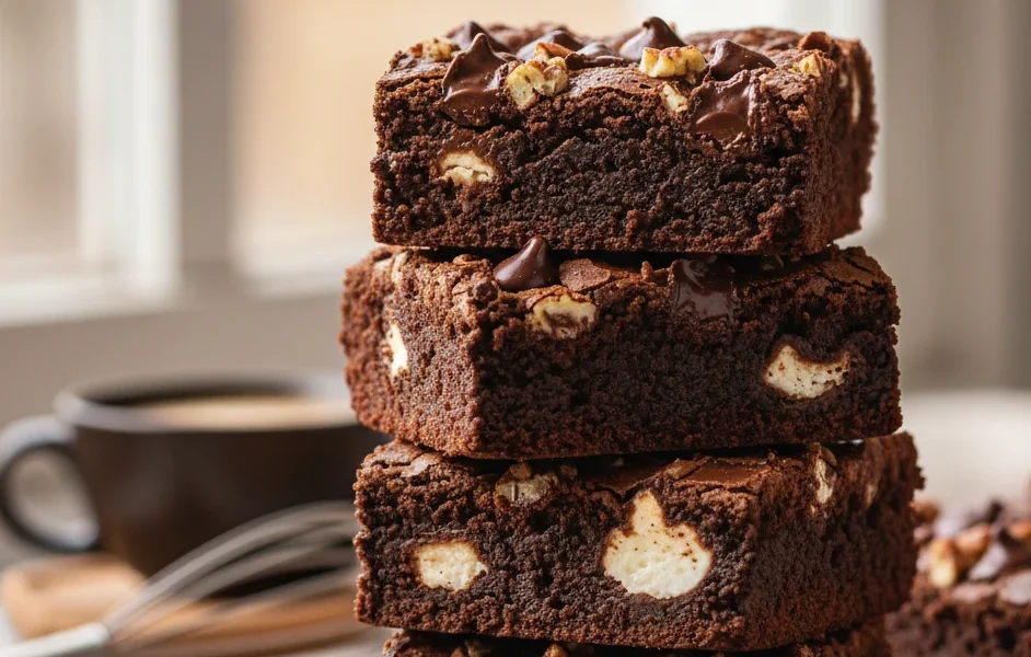 Zero Sugar Brownies Greek Yogurt