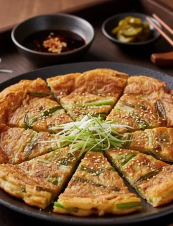 Korean Pancakes Pajeon Crispy Taste Comfort