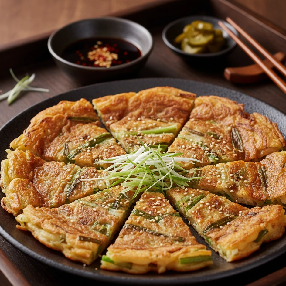 Korean Pancakes Pajeon – A Crispy Taste of Korean Comfort
