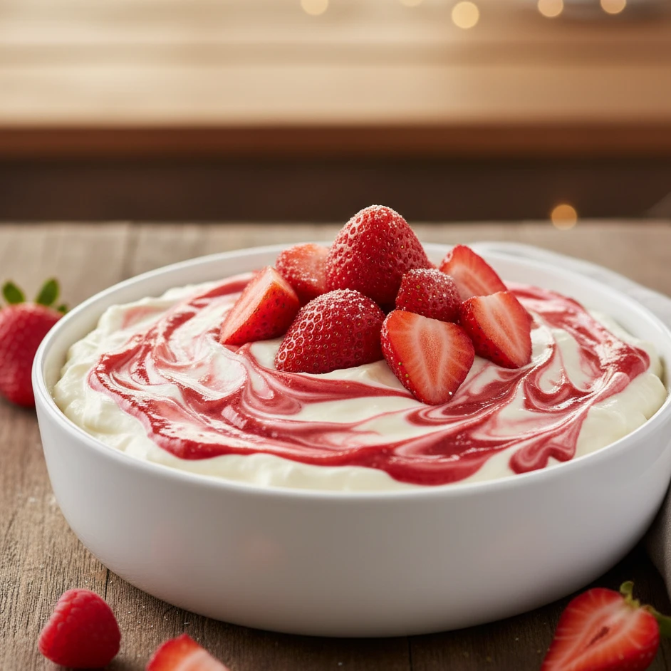 Mouthwatering Strawberry Cheesecake Dip You Can Whip Up Fast