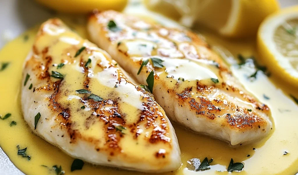 Pan Fried Ilapia Lemon Butter Sauce