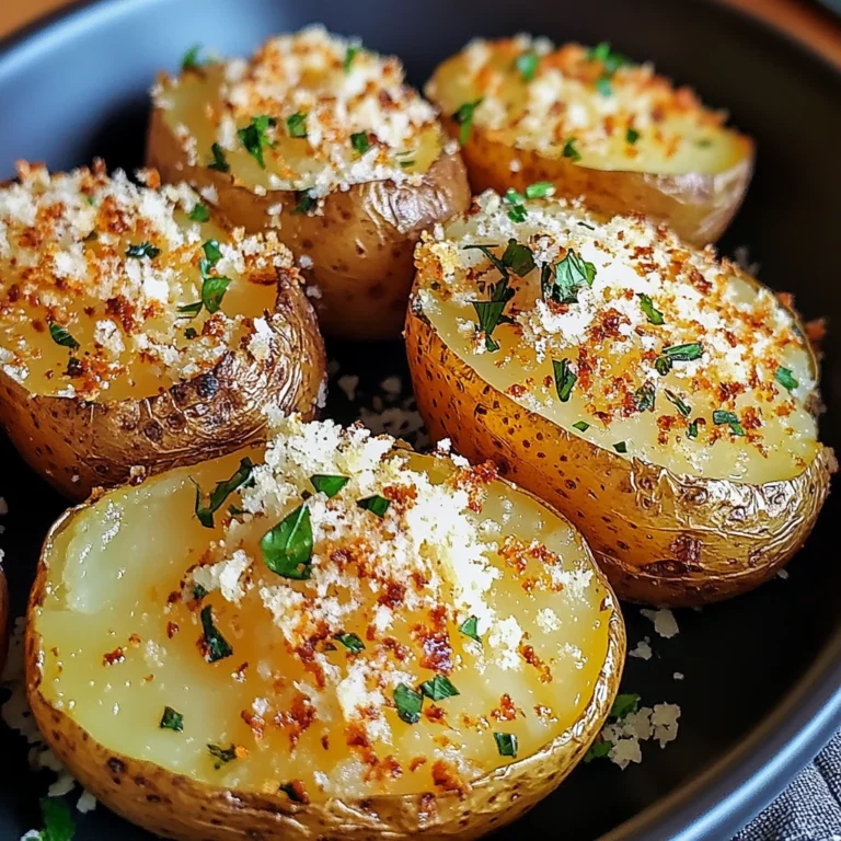 Parmesan Baked Potatoes