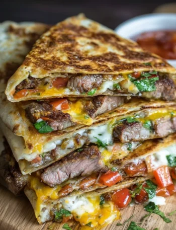 Philly Cheesesteak Quesadilla