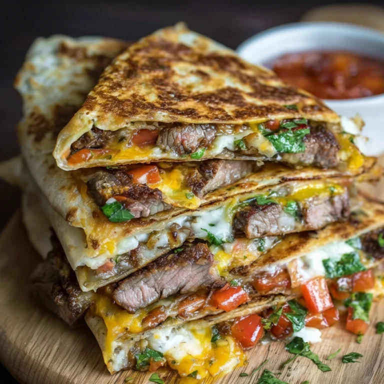 Philly Cheesesteak Quesadilla