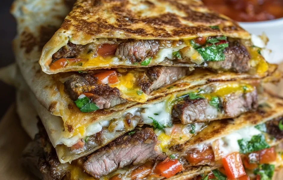 Philly Cheesesteak Quesadilla