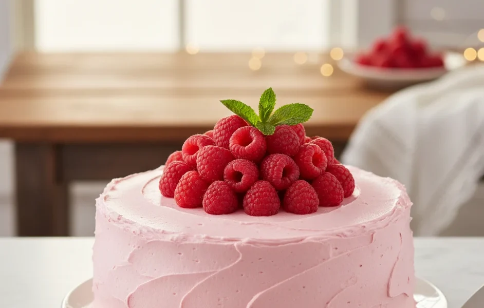 Pioneer Woman Lemon Raspberry Cake