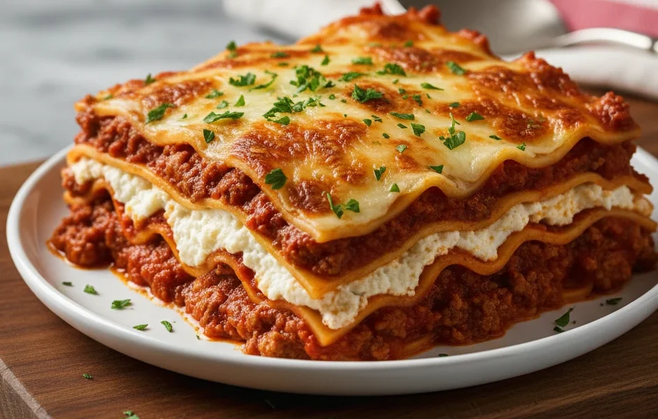 Lasagna Holiday Crowdpleaser Heart