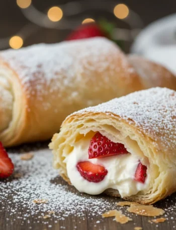 Strawberry Cheesecake Turnovers
