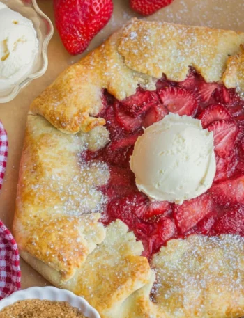 Strawberry Galette
