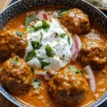 Aromatic Middle Eastern Lamb Kofta Curry Warm Spices