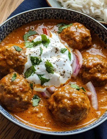 Aromatic Middle Eastern Lamb Kofta Curry Warm Spices